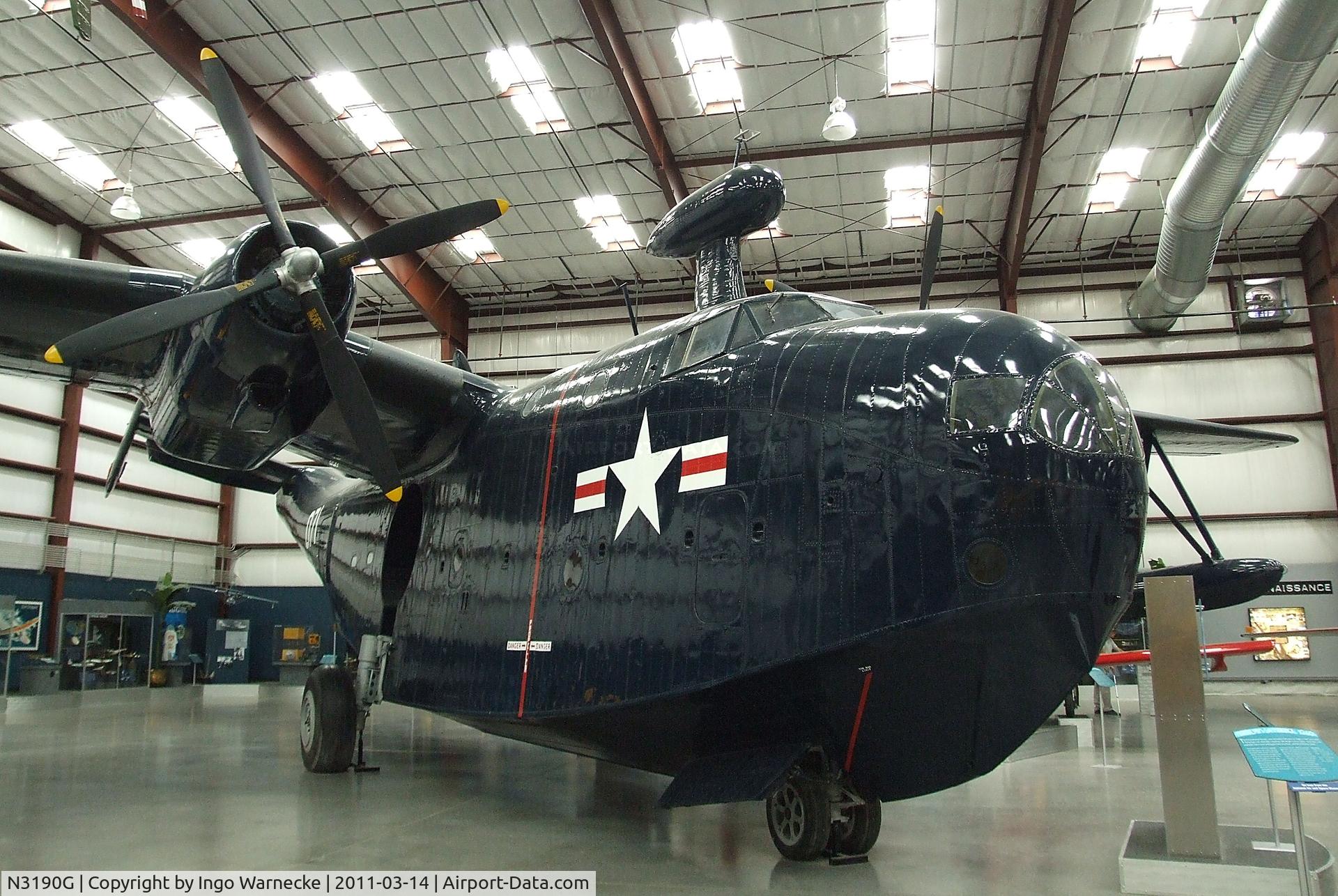 N3190G, 1944 Martin PBM-5A C/N 122071/162, Martin PBM-5A Mariner at the Pima Air & Space Museum, Tucson AZ