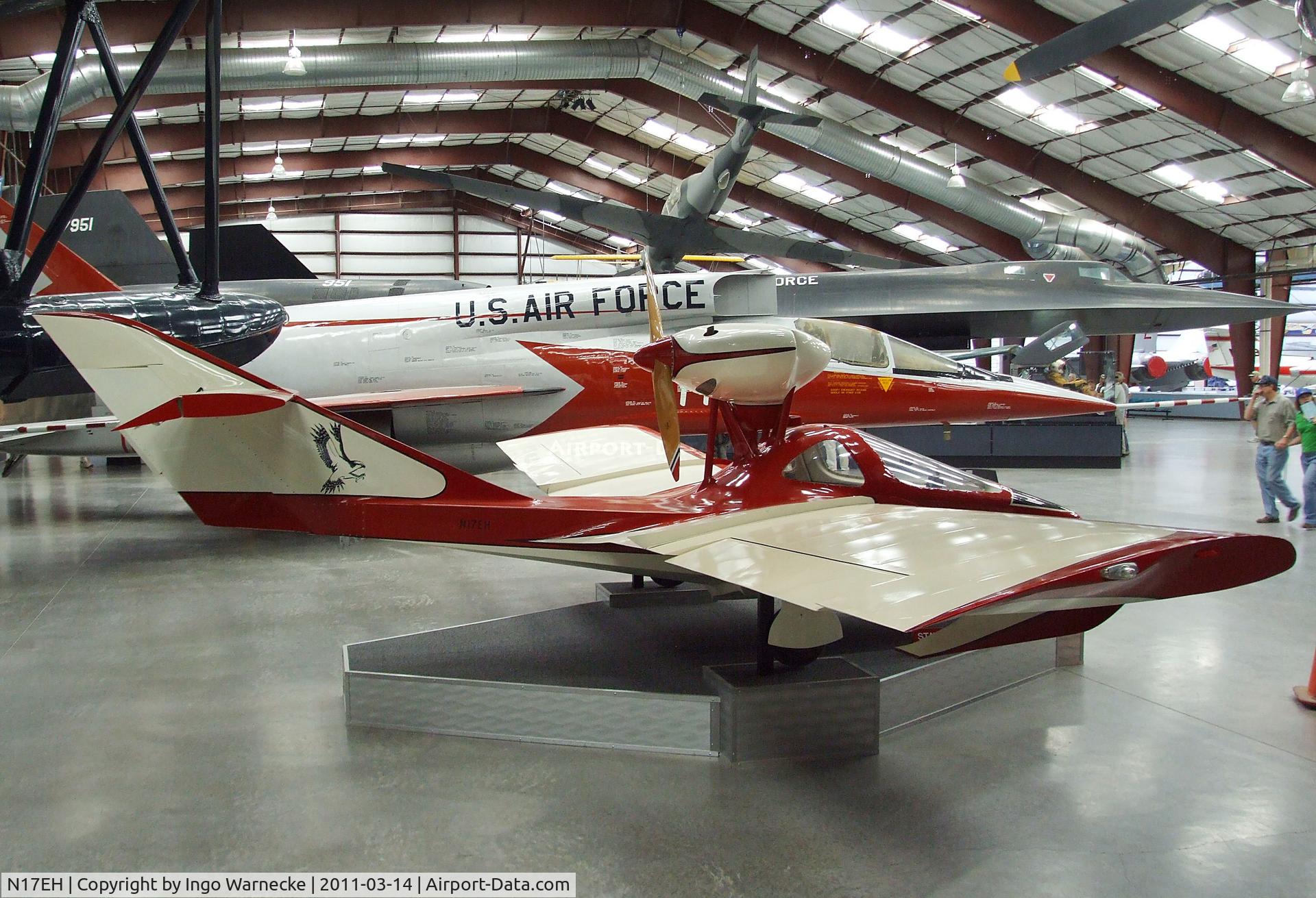 N17EH, Pereira Osprey II C/N 105A, Pereira (E. B. Hummel) Osprey 2 at the Pima Air & Space Museum, Tucson AZ