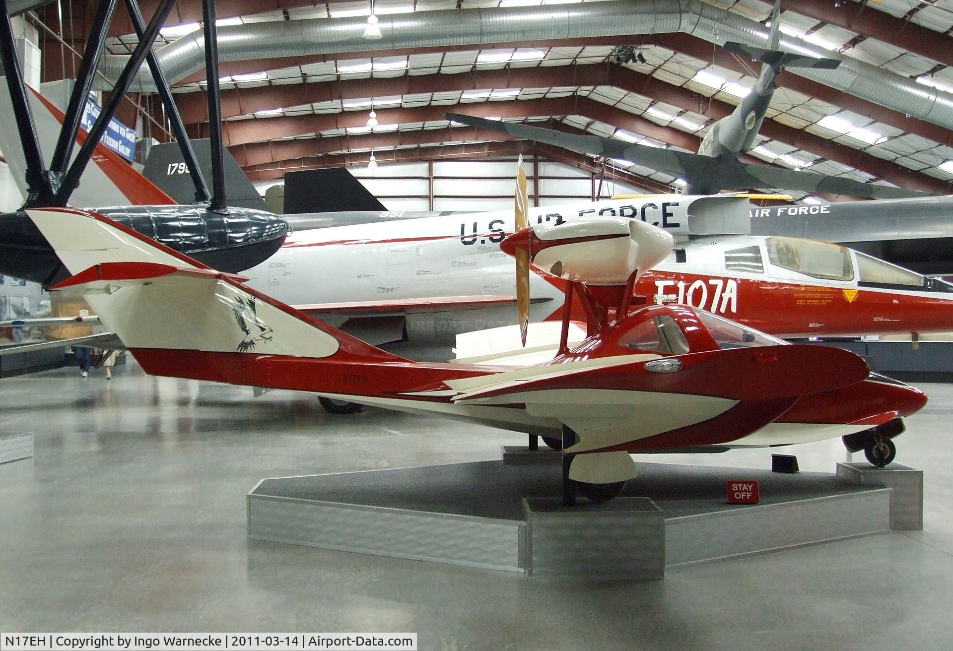 N17EH, Pereira Osprey II C/N 105A, Pereira (E. B. Hummel) Osprey 2 at the Pima Air & Space Museum, Tucson AZ