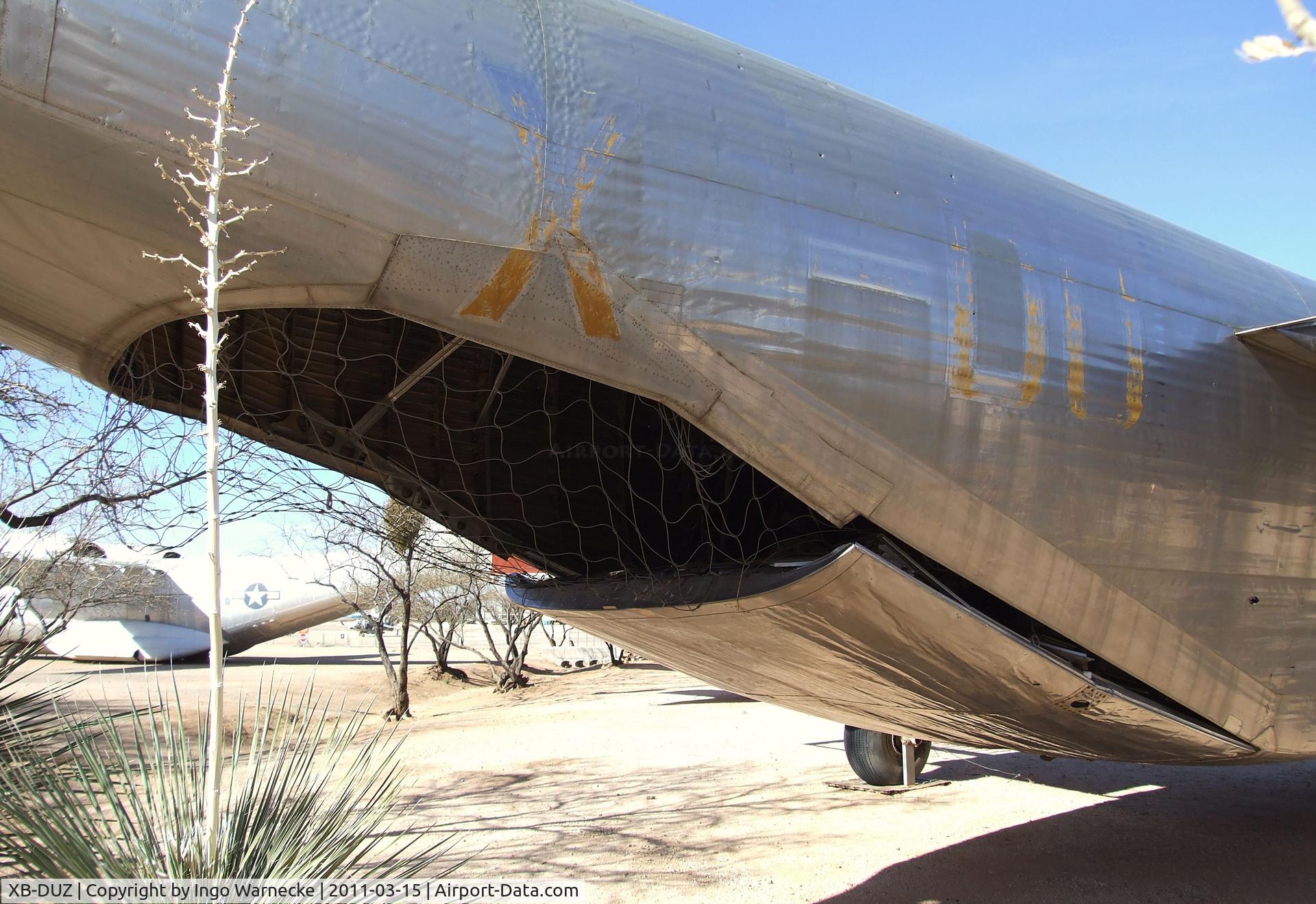 XB-DUZ, Budd RB-1 Conestoga C/N 016, Budd RB-1 Conestoga at the Pima Air & Space Museum, Tucson AZ