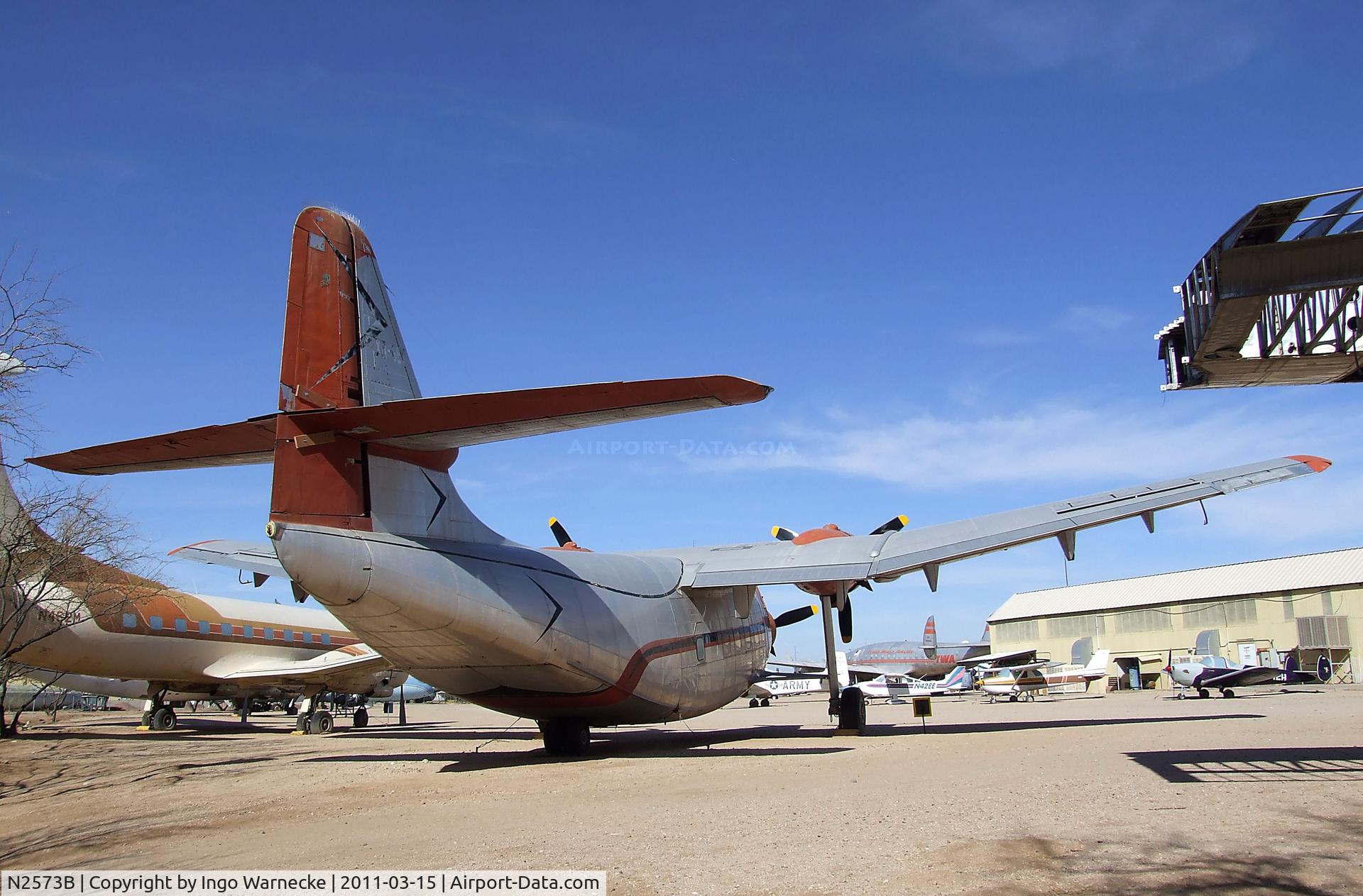 N2573B, 1948 Northrop YC-125A Raider C/N 48636 (2520), Northrop YC-125A Raider at the Pima Air & Space Museum, Tucson AZ