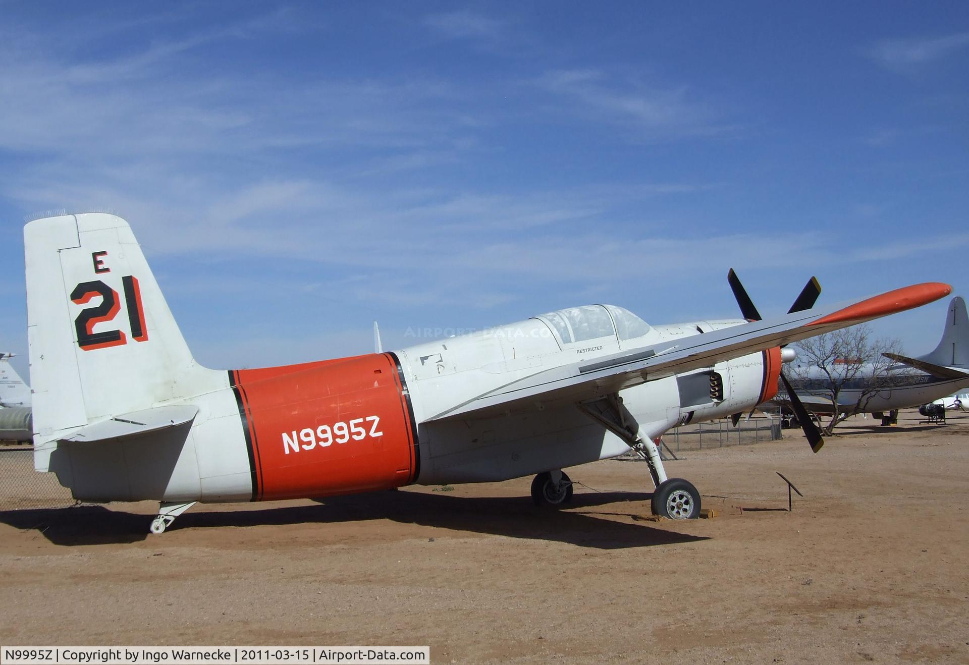 N9995Z, 1949 Grumman AF-2S Guardian C/N 126792, Grumman AF-2S Guardian, converted to 