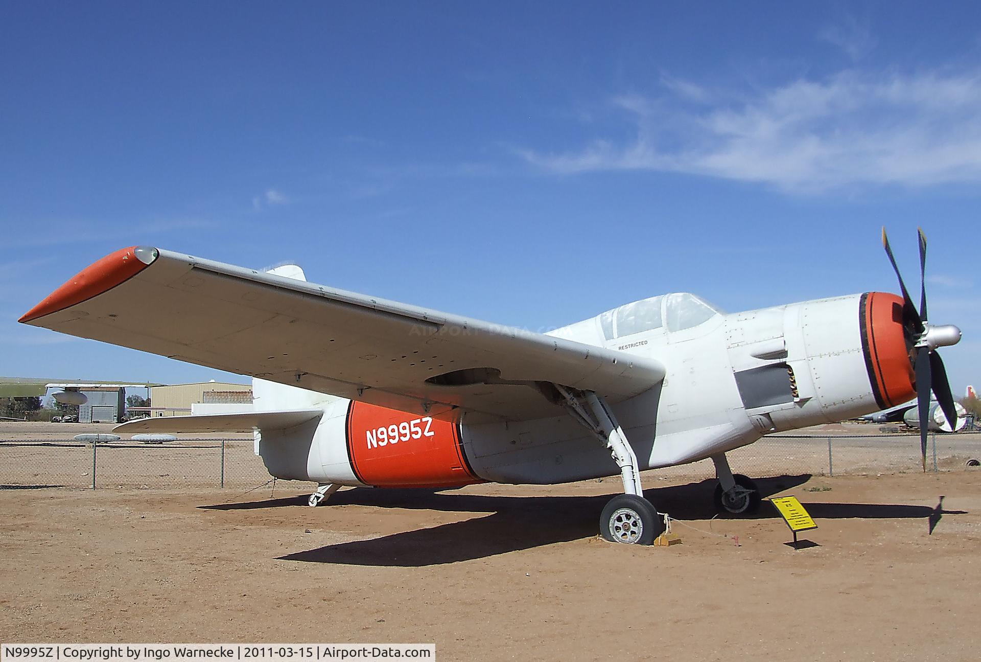 N9995Z, 1949 Grumman AF-2S Guardian C/N 126792, Grumman AF-2S Guardian, converted to 
