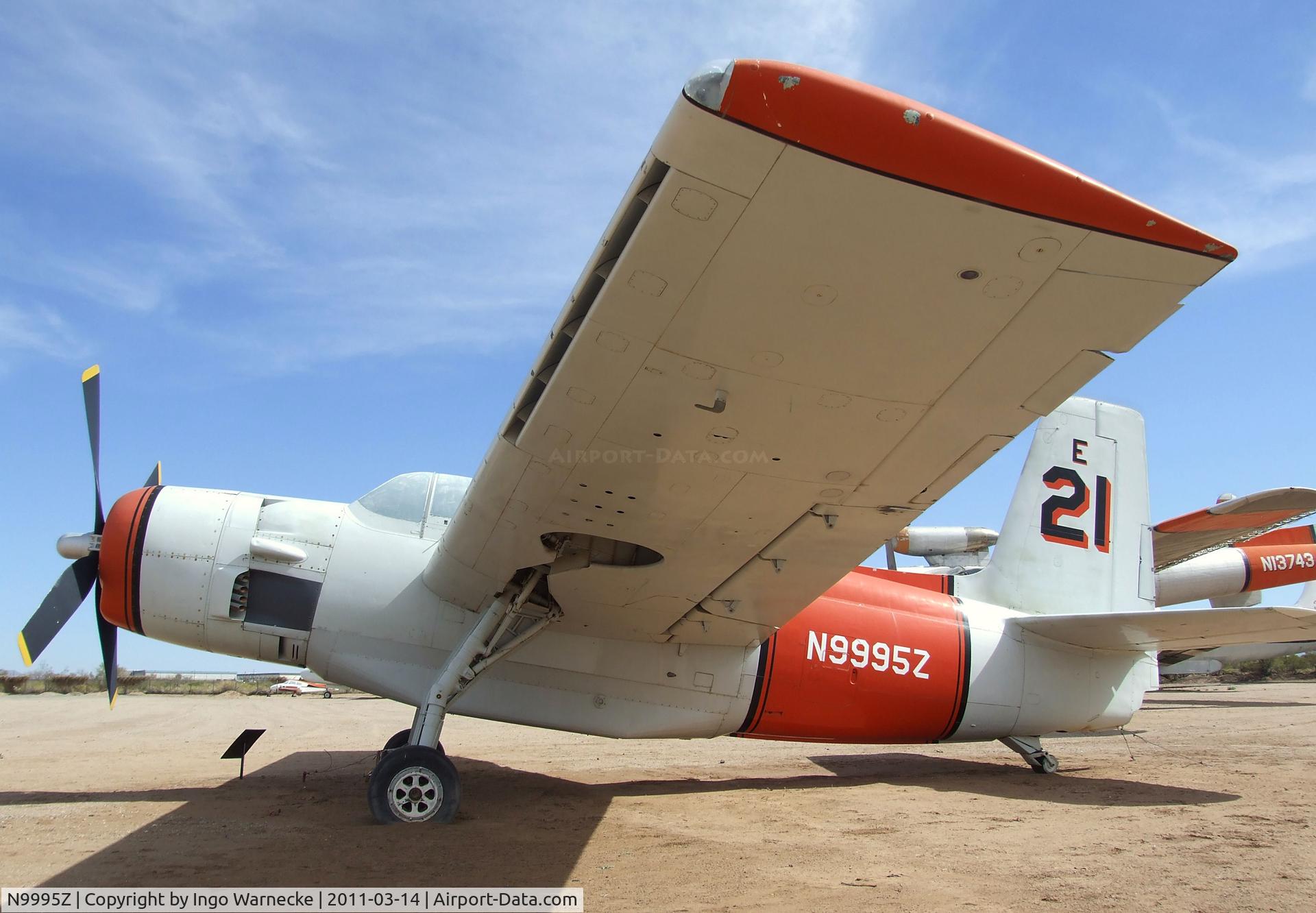 N9995Z, 1949 Grumman AF-2S Guardian C/N 126792, Grumman AF-2S Guardian, converted to 