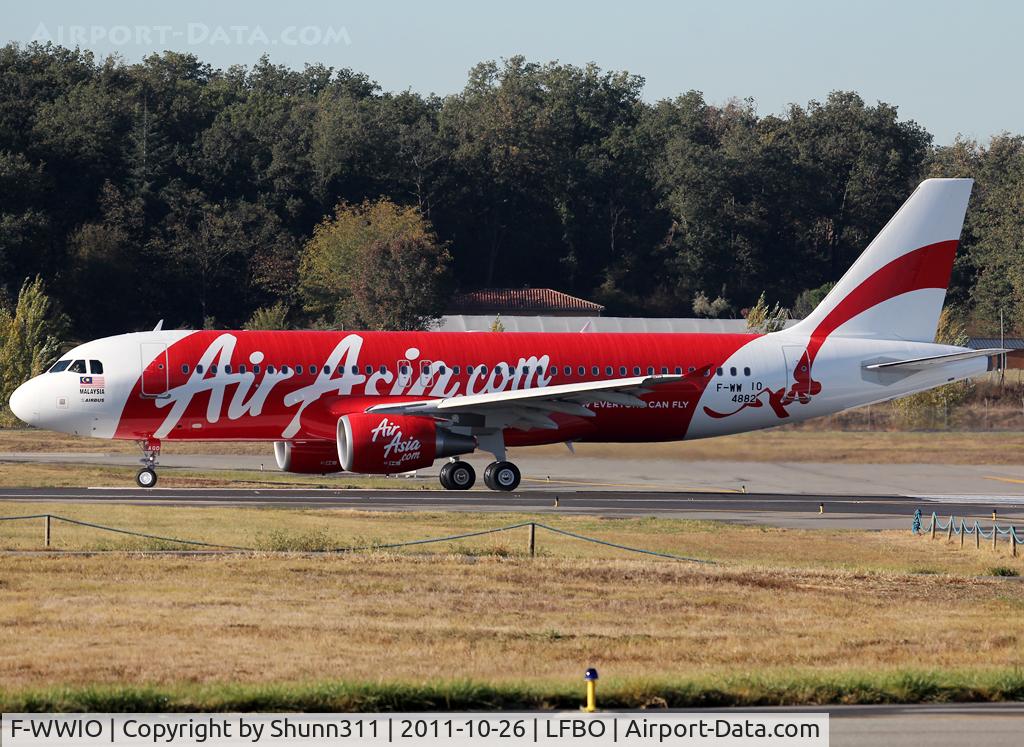 F-WWIO, 2011 Airbus A320-216 C/N 4882, C/n 4882 - To be 9M-AQD