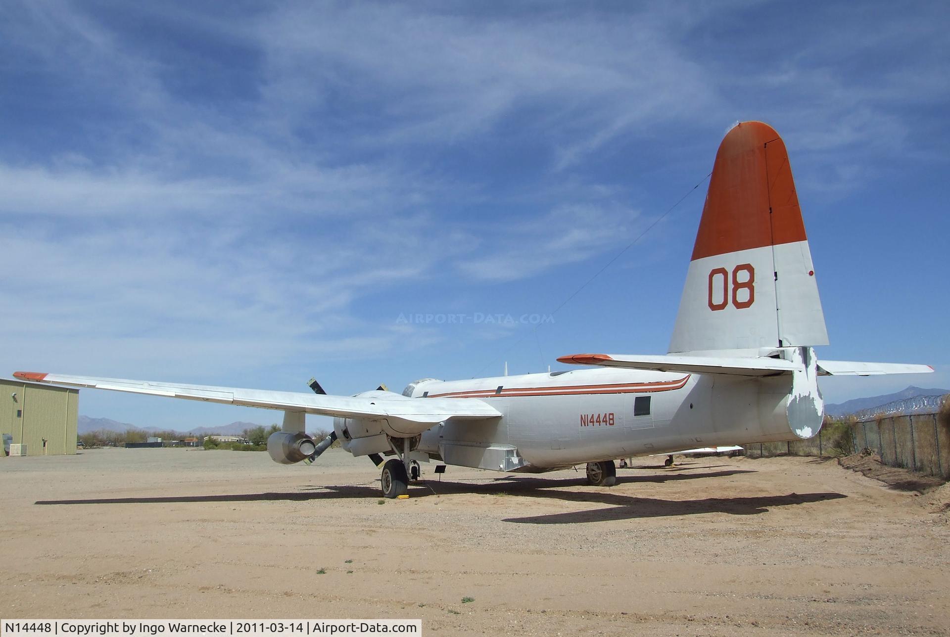 N14448, 1955 Lockheed P-2H(AT) C/N 826-8013, Lockheed P2V-7 Neptune, converted to 