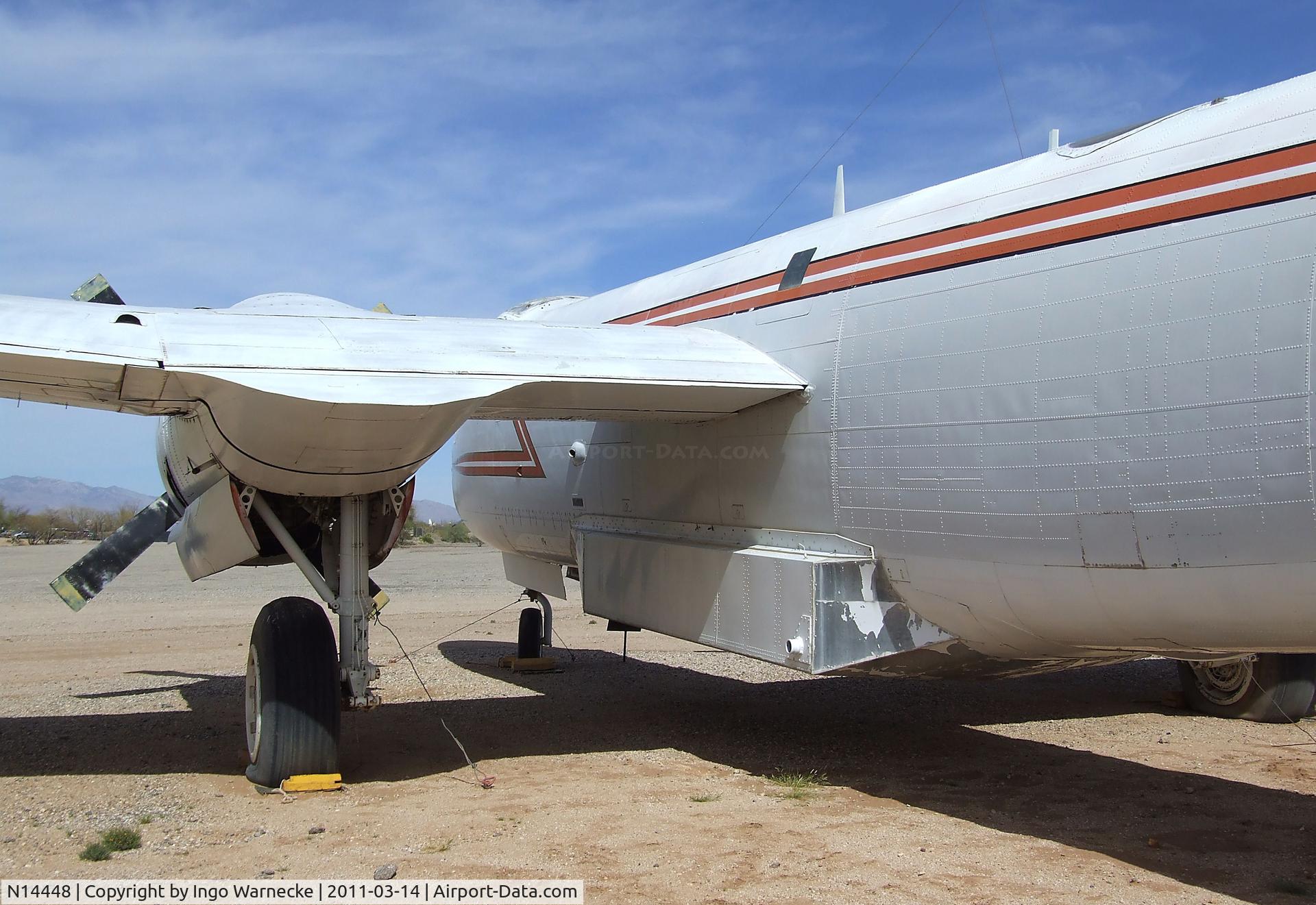 N14448, 1955 Lockheed P-2H(AT) C/N 826-8013, Lockheed P2V-7 Neptune, converted to 