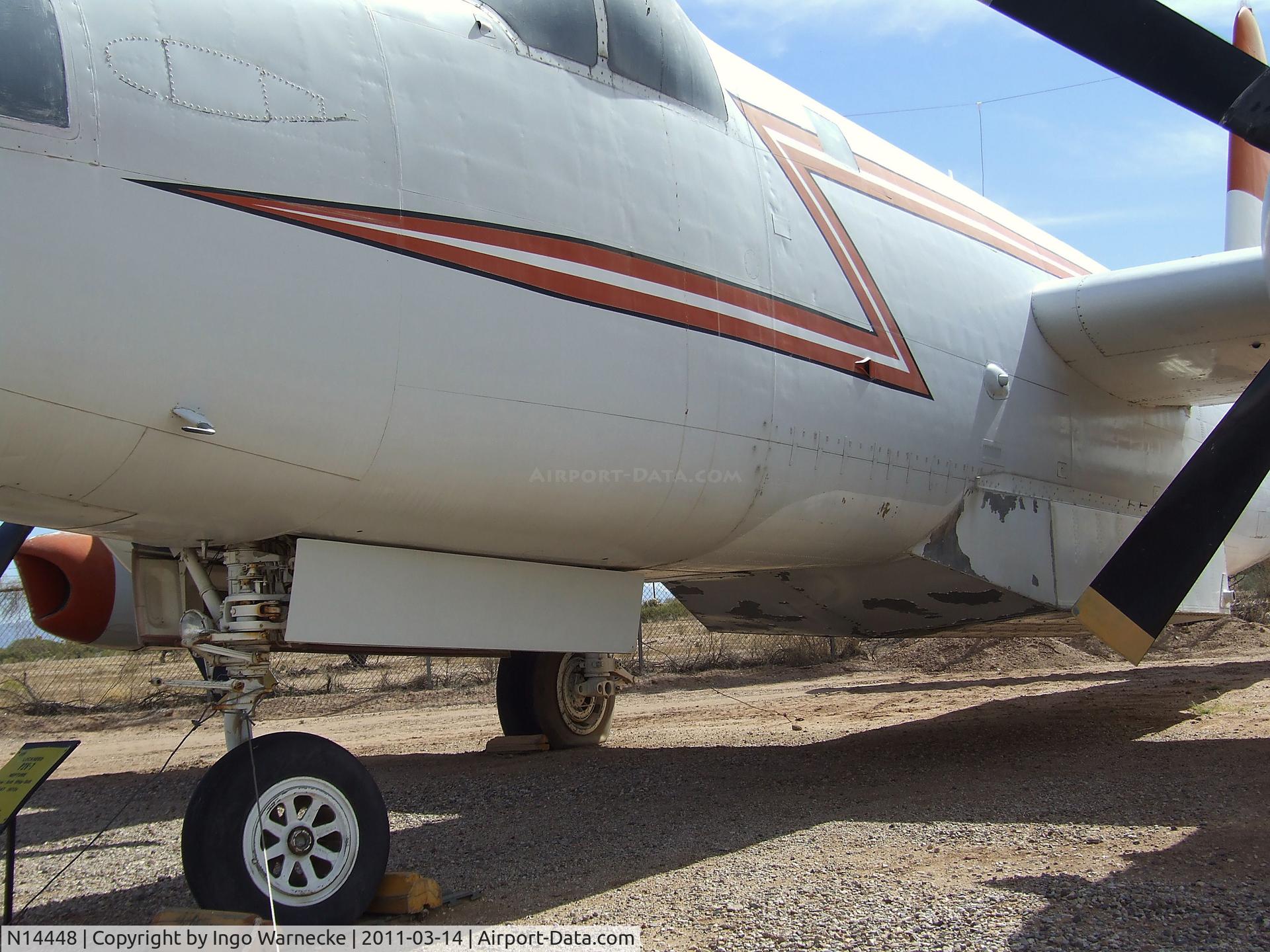 N14448, 1955 Lockheed P-2H(AT) C/N 826-8013, Lockheed P2V-7 Neptune, converted to 