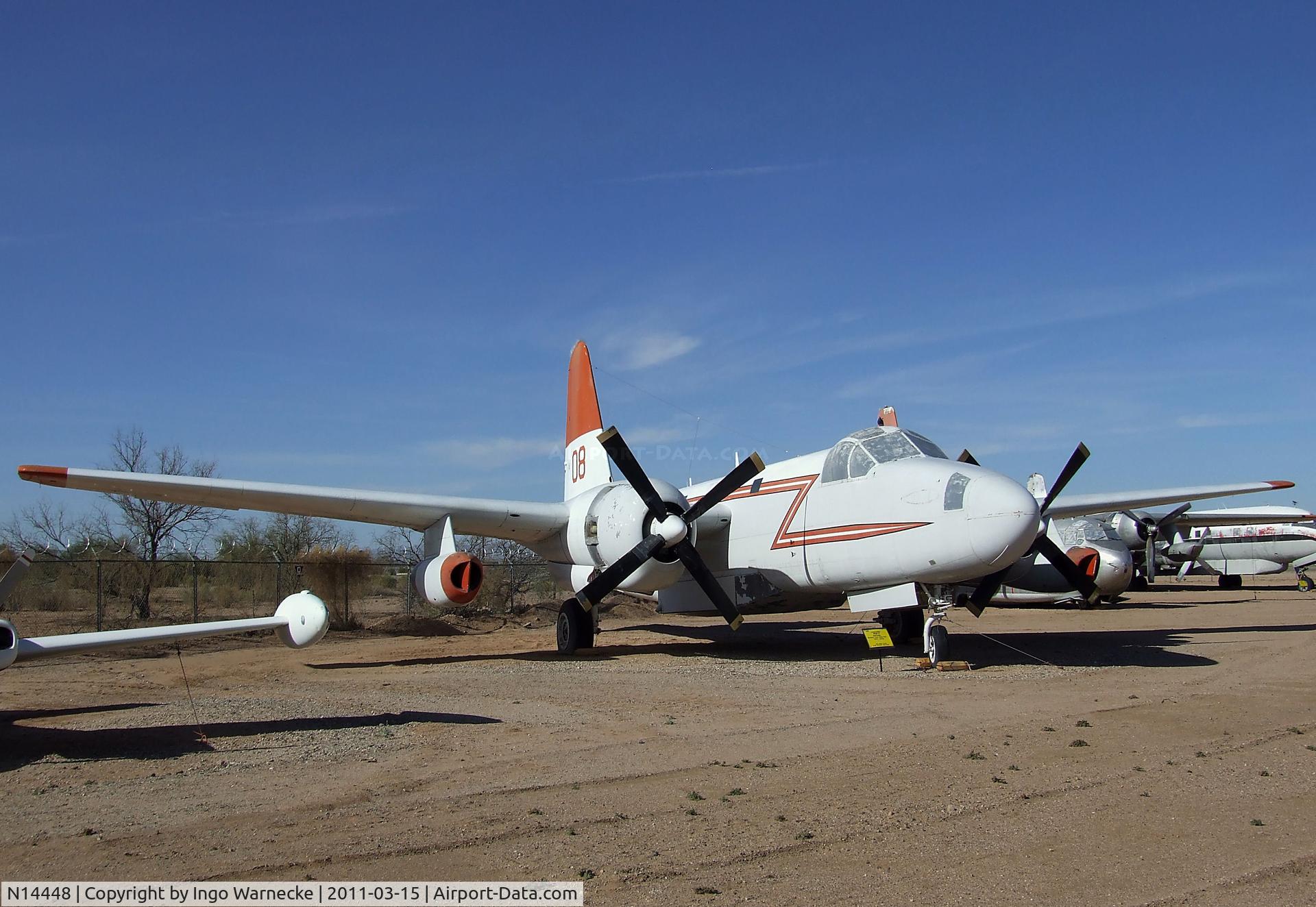 N14448, 1955 Lockheed P-2H(AT) C/N 826-8013, Lockheed P2V-7 Neptune, converted to 