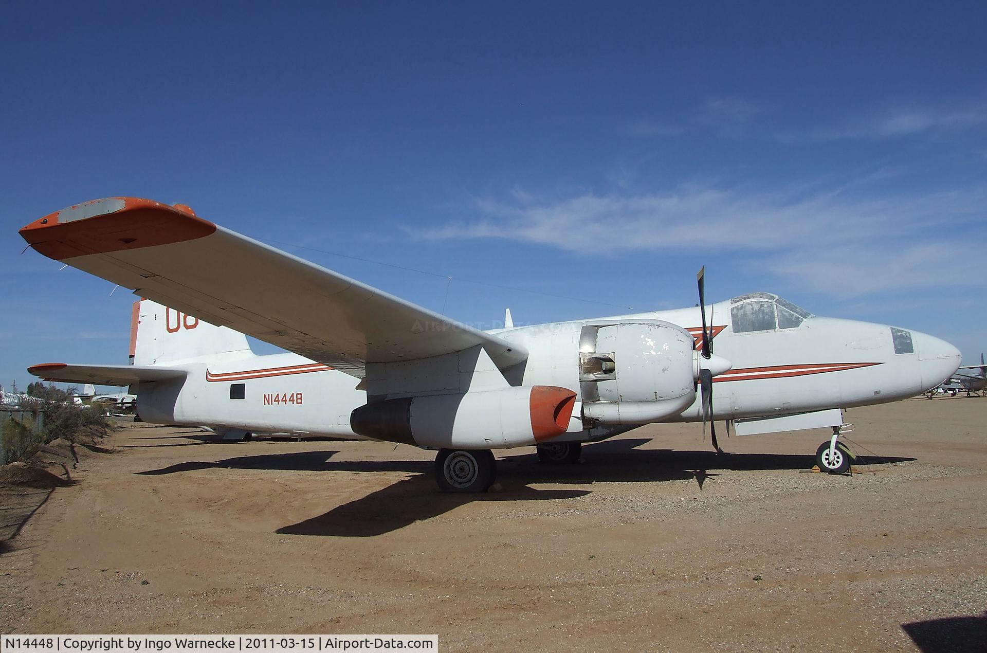 N14448, 1955 Lockheed P-2H(AT) C/N 826-8013, Lockheed P2V-7 Neptune, converted to 