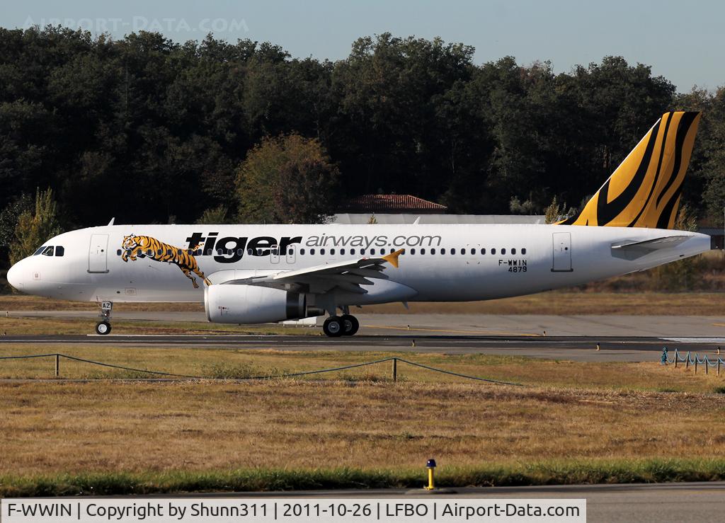 F-WWIN, 2011 Airbus A320-232 C/N 4879, C/n 4879 - To be 9V-TAZ