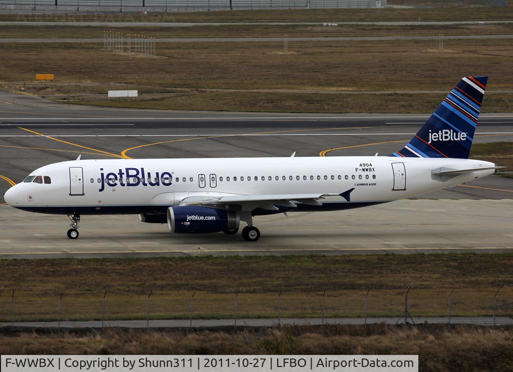 F-WWBX, 2011 Airbus A320-232 C/N 4904, C/n 4904 - To be N794JB