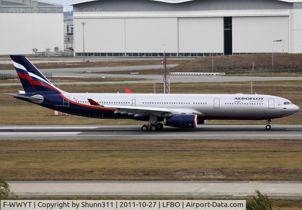 F-WWYT, 2011 Airbus A330-343X C/N 1264, C/n 1264 - To be VQ-BNS