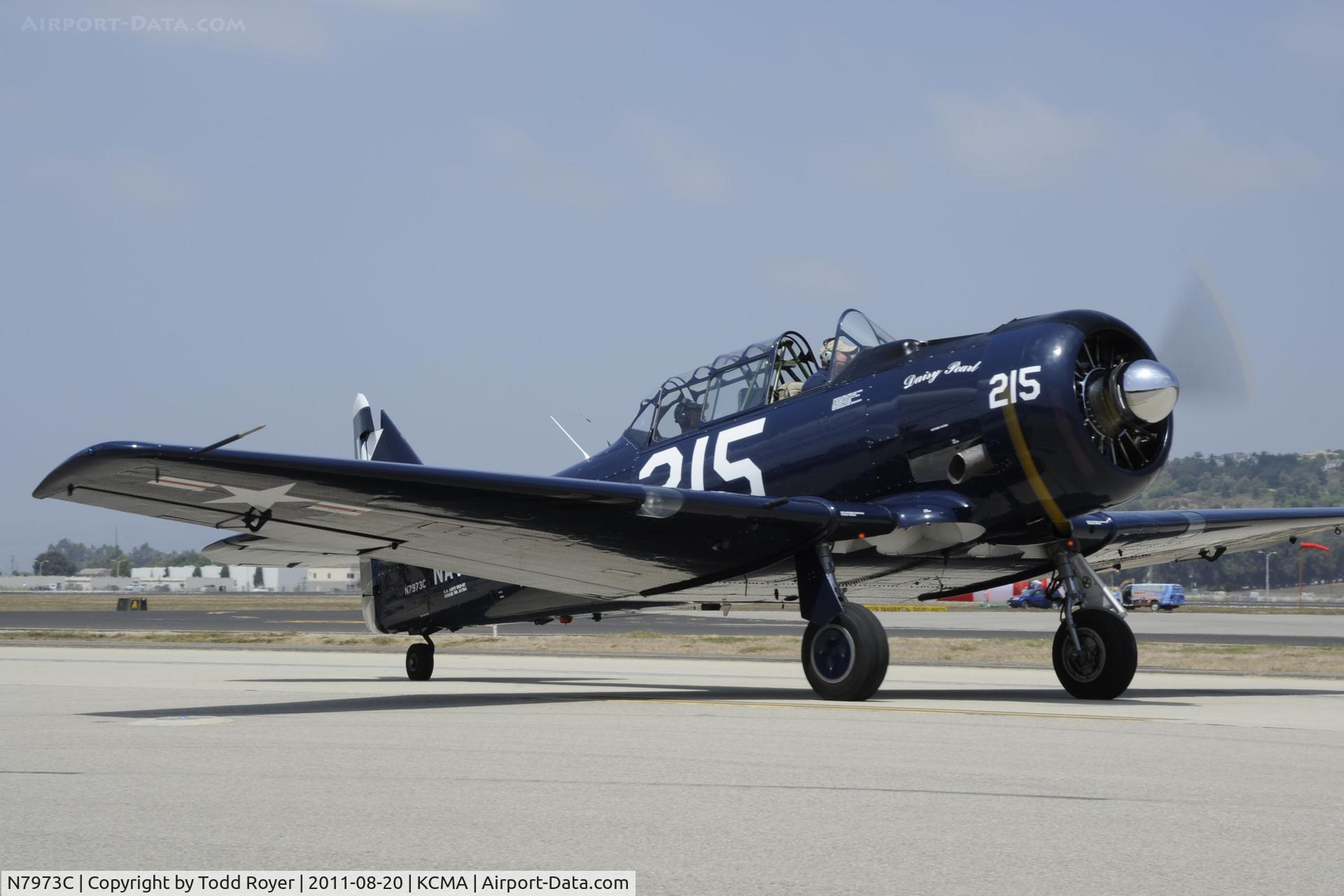 N7973C, 1943 North American SNJ-5 Texan C/N 51764 (88-14618), Camarillo airshow 2011