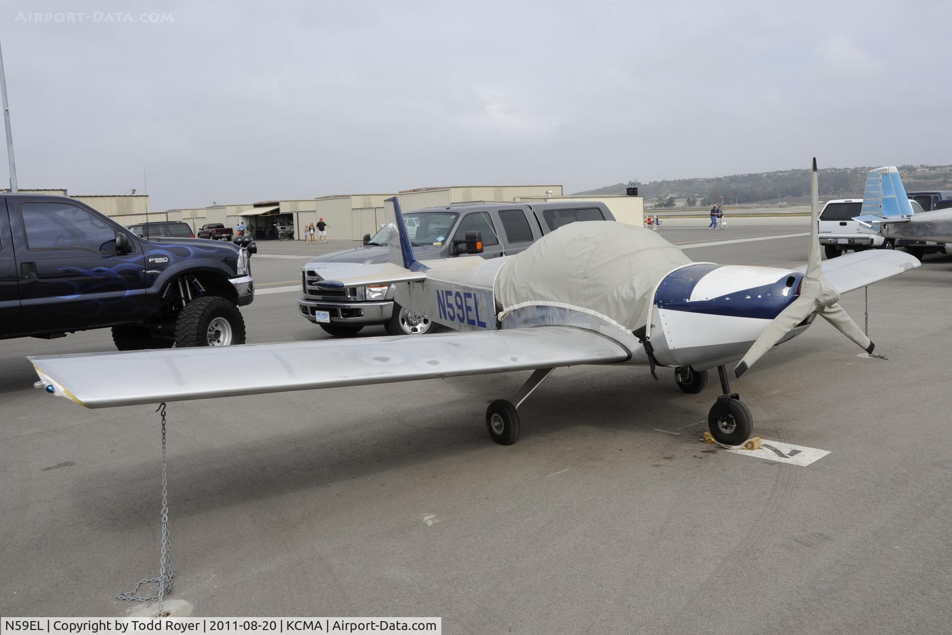 N59EL, Zenith CH-601 XL Zodiac C/N 6-4345, Camarillo Airport