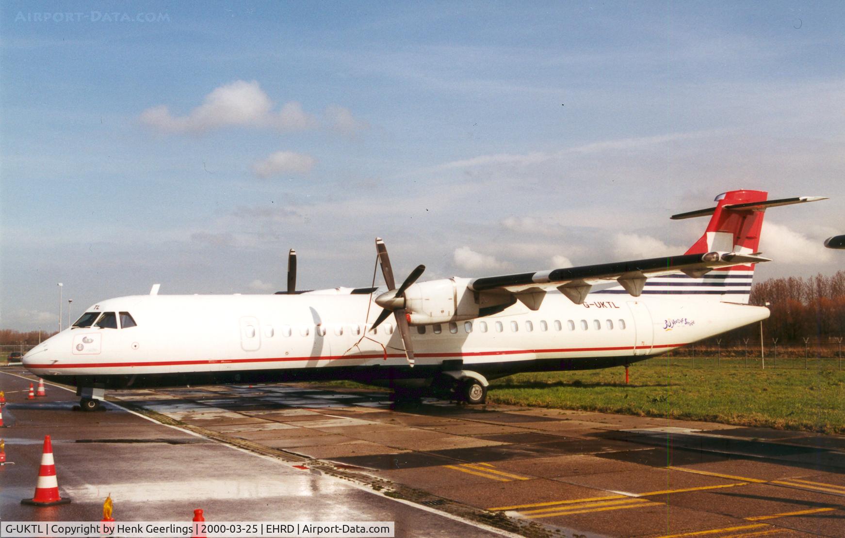 G-UKTL, 1997 ATR 72-202 C/N 523, ex Gill Airways and KLM UK