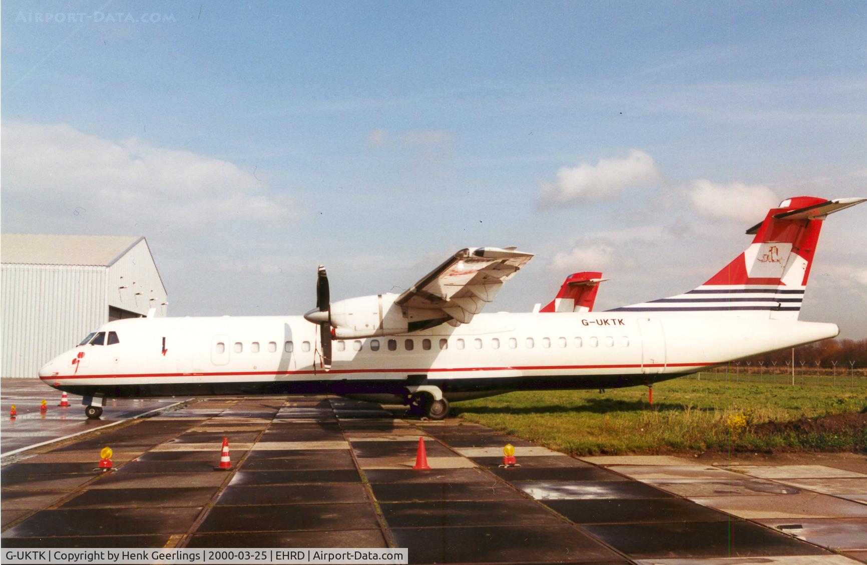 G-UKTK, 1997 ATR 72-202 C/N 519, ex Gill Airways  & KLM UK