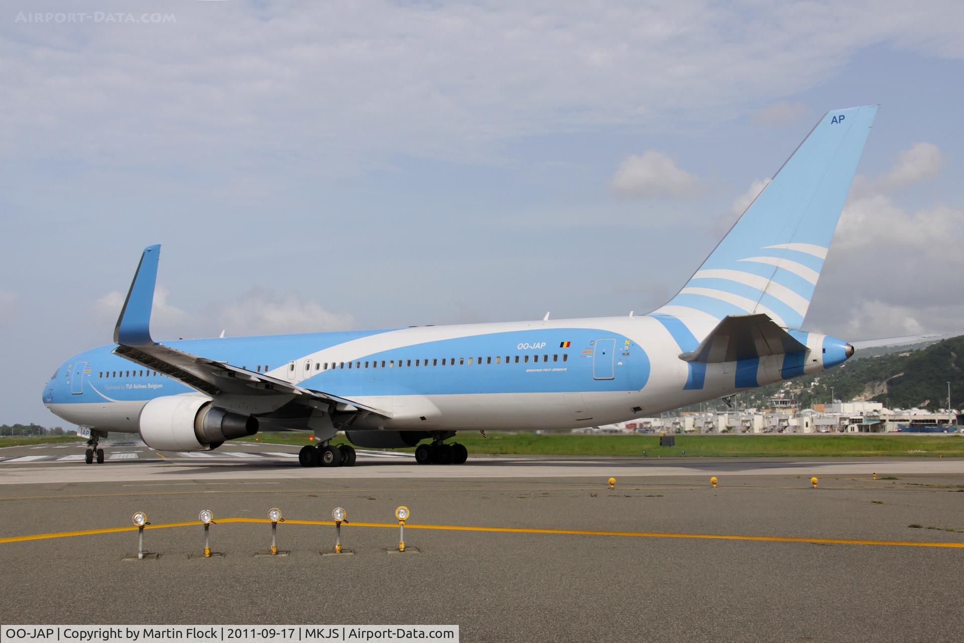 OO-JAP, 2001 Boeing 767-38E/ER C/N 30840, .....