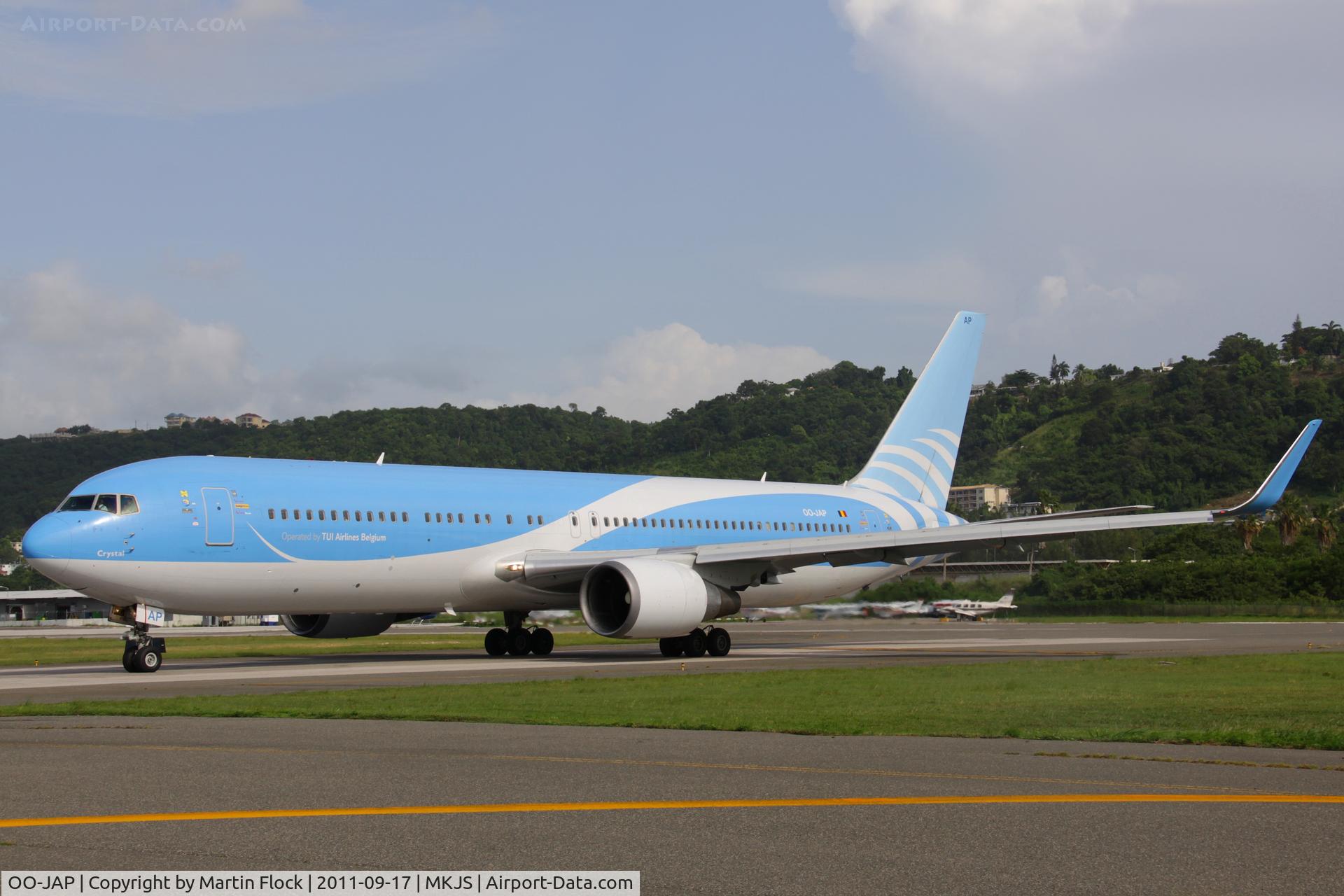 OO-JAP, 2001 Boeing 767-38E/ER C/N 30840, .....