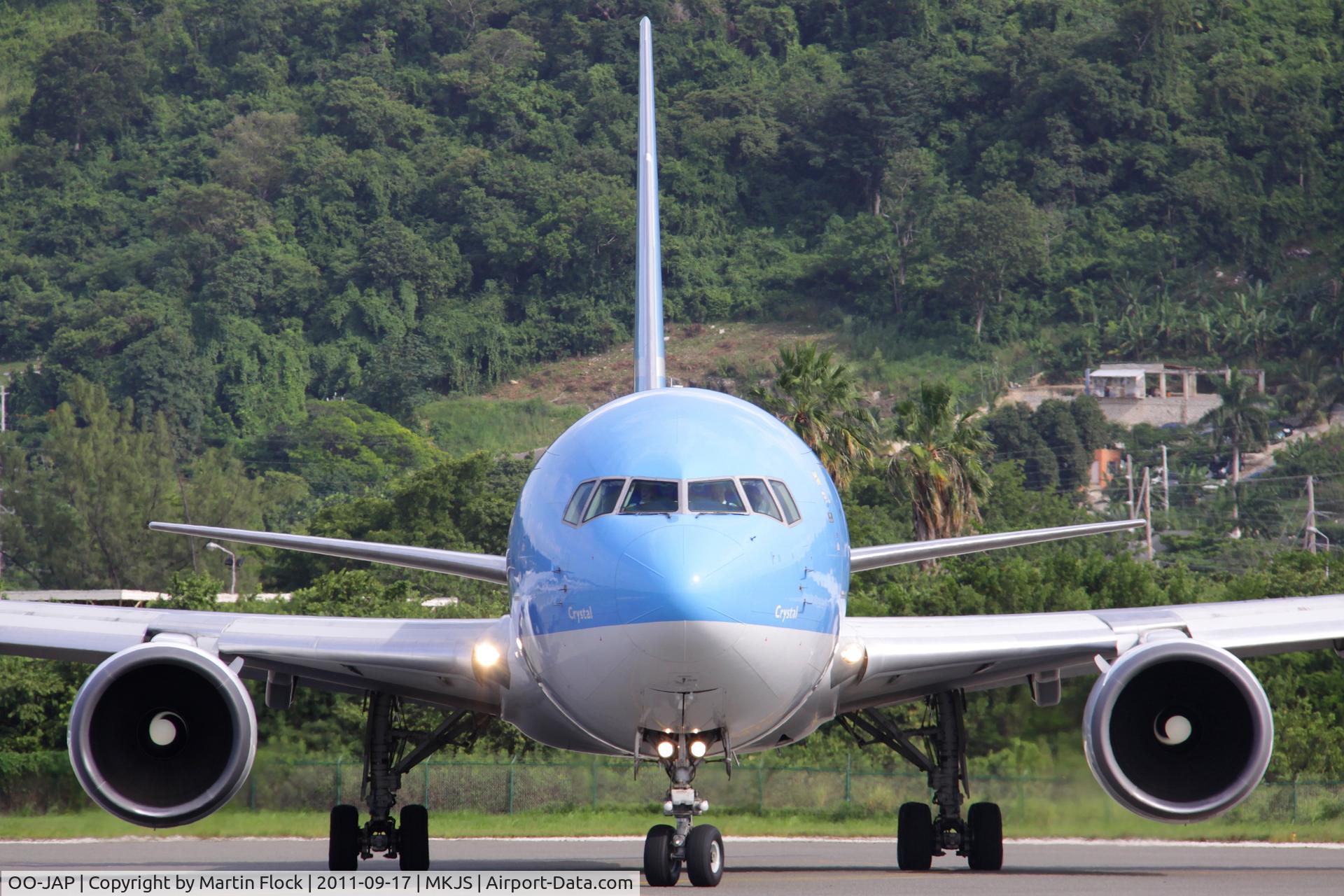 OO-JAP, 2001 Boeing 767-38E/ER C/N 30840, .....