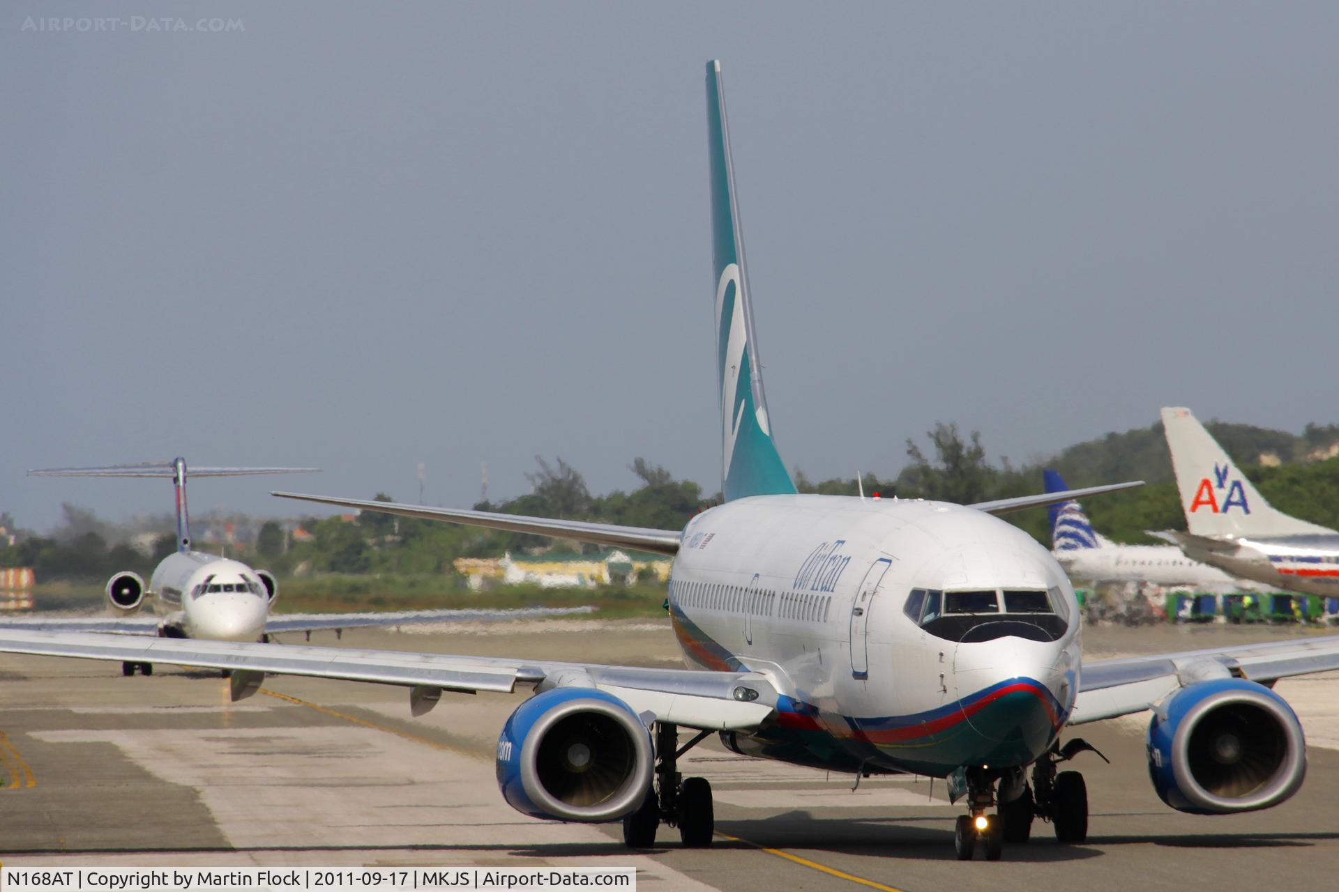N168AT, 2004 Boeing 737-76N C/N 32653, .....