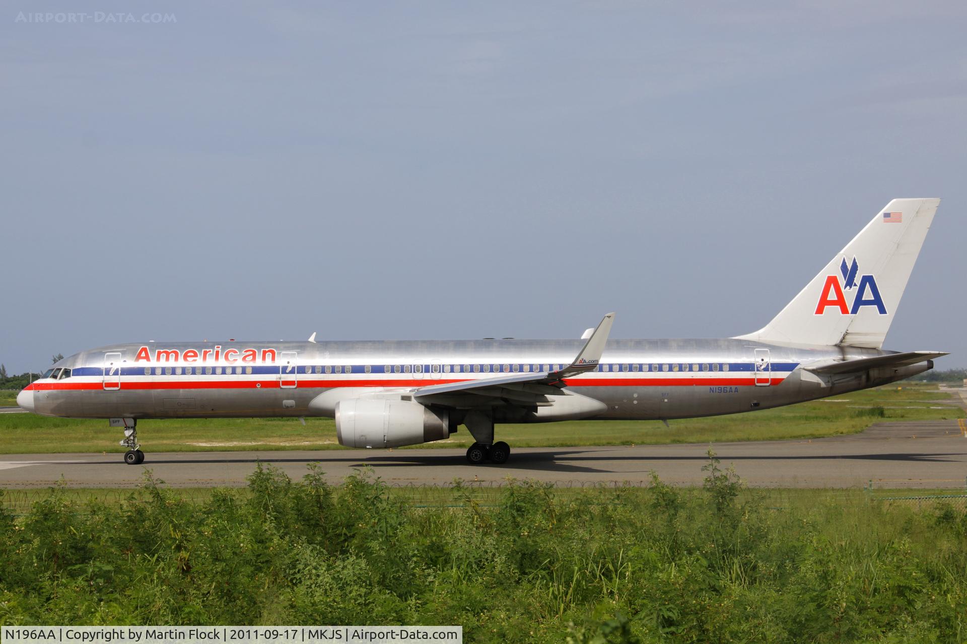 N196AA, 2001 Boeing 757-223 C/N 32390, .....