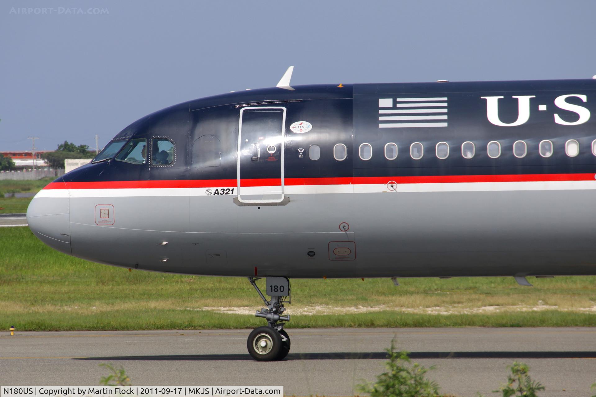 N180US, 2001 Airbus A321-211 C/N 1525, .....