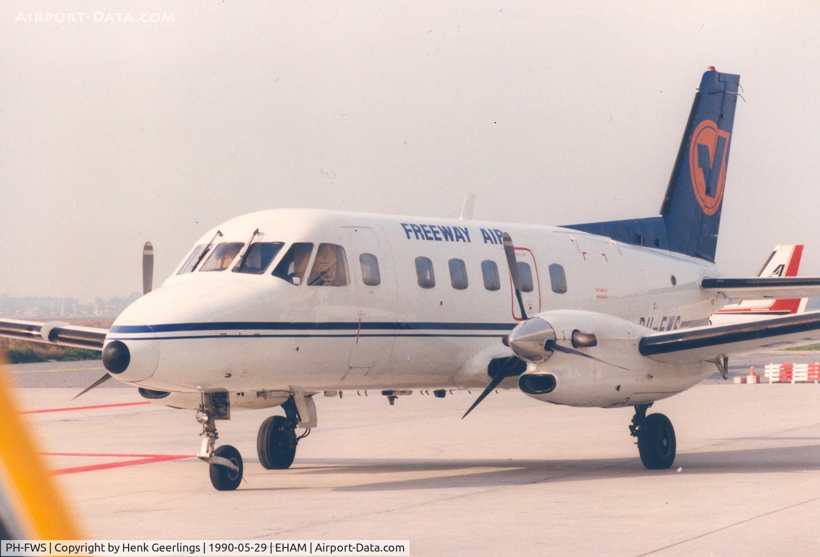 PH-FWS, 1980 Embraer EMB-110P1 Bandeirante C/N 110331, Freeway Air