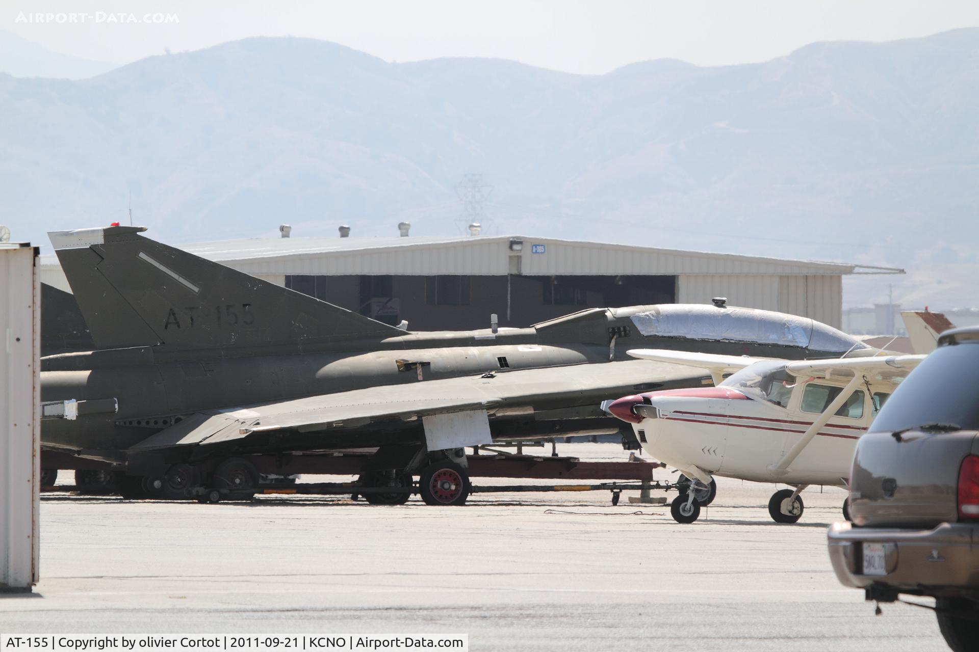 AT-155, 1972 Saab TF-35 Draken C/N 35-1155, Now at the Chino Airport, seems to be in flyable condition.