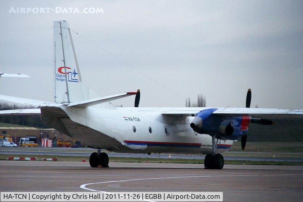 HA-TCN, 1977 Antonov An-26 C/N 97307705, Cityline Hungary