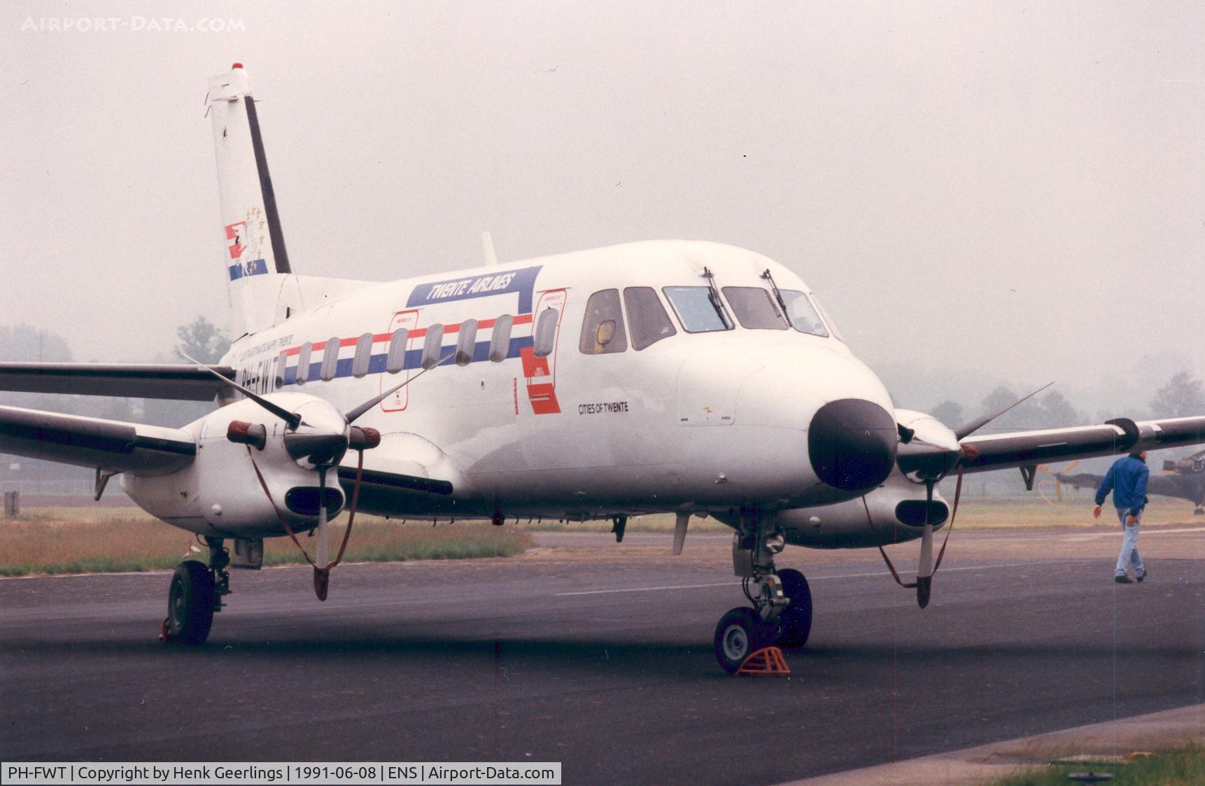 PH-FWT, 1980 Embraer EMB-110P1 Bandeirante C/N 110272, Twente Airlines