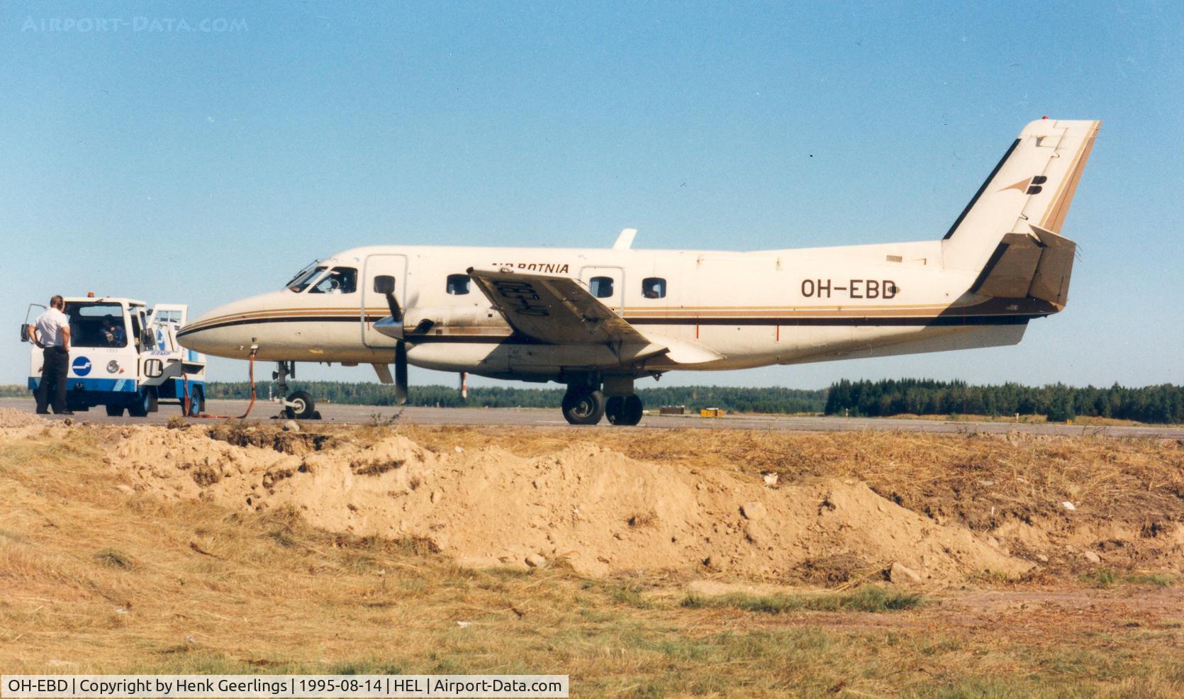 OH-EBD, 1983 Embraer EMB-110P1A Bandeirante C/N 110439, Air Botnia