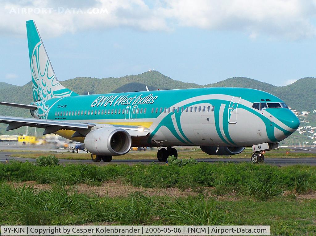 9Y-KIN, 2000 Boeing 737-8Q8 C/N 28234, BWIA