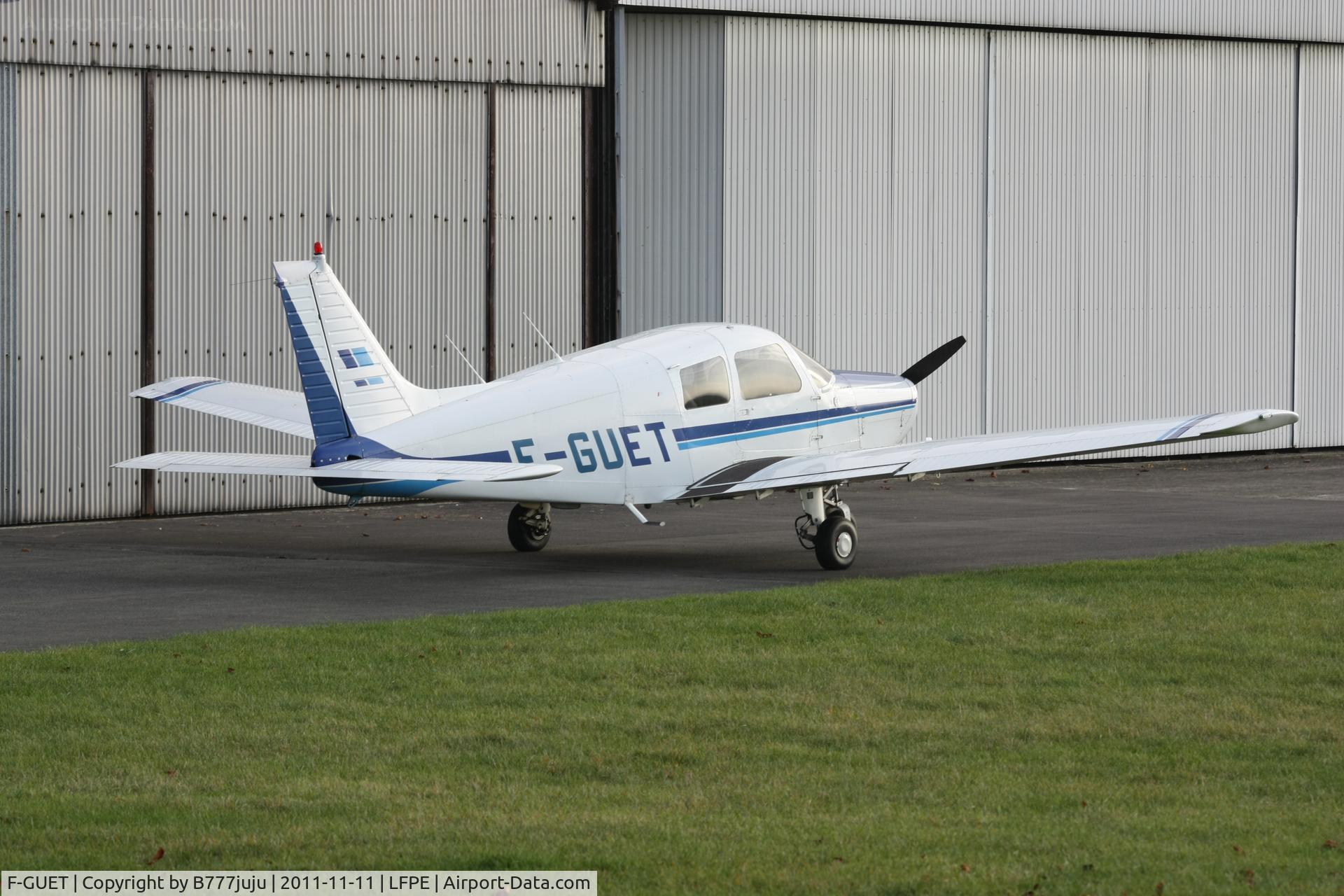 F-GUET, 1989 Piper PA-28-161 Cadet C/N 2841158, at Meaux