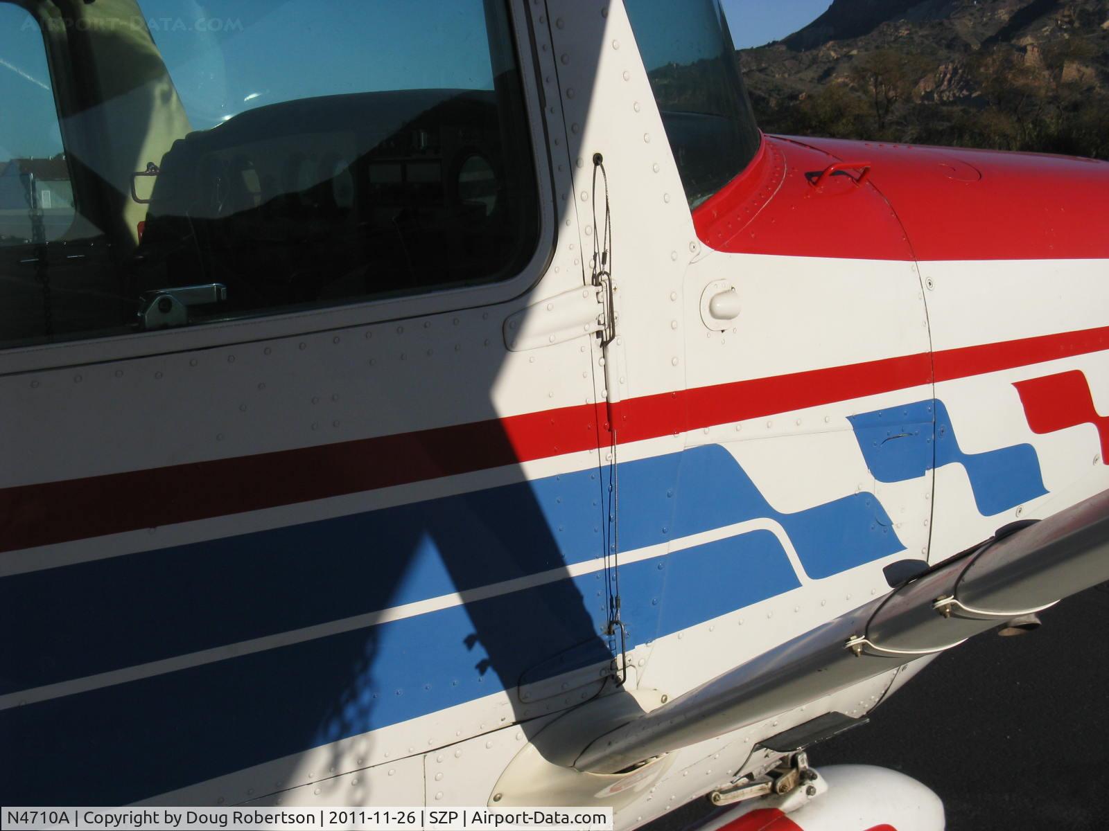 N4710A, 1979 Cessna A152 Aerobat C/N A1520876, 1979 Cessna A152 AEROBAT, Lycoming O-235 115 Hp, quick-release door
