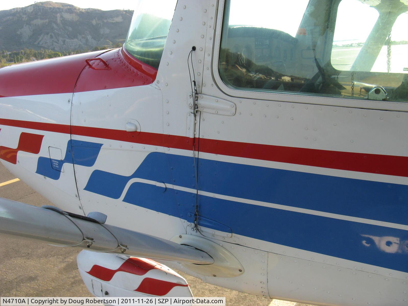 N4710A, 1979 Cessna A152 Aerobat C/N A1520876, 1979 Cessna A152 AEROBAT, Lycoming O-235 115 Hp, quick-release door