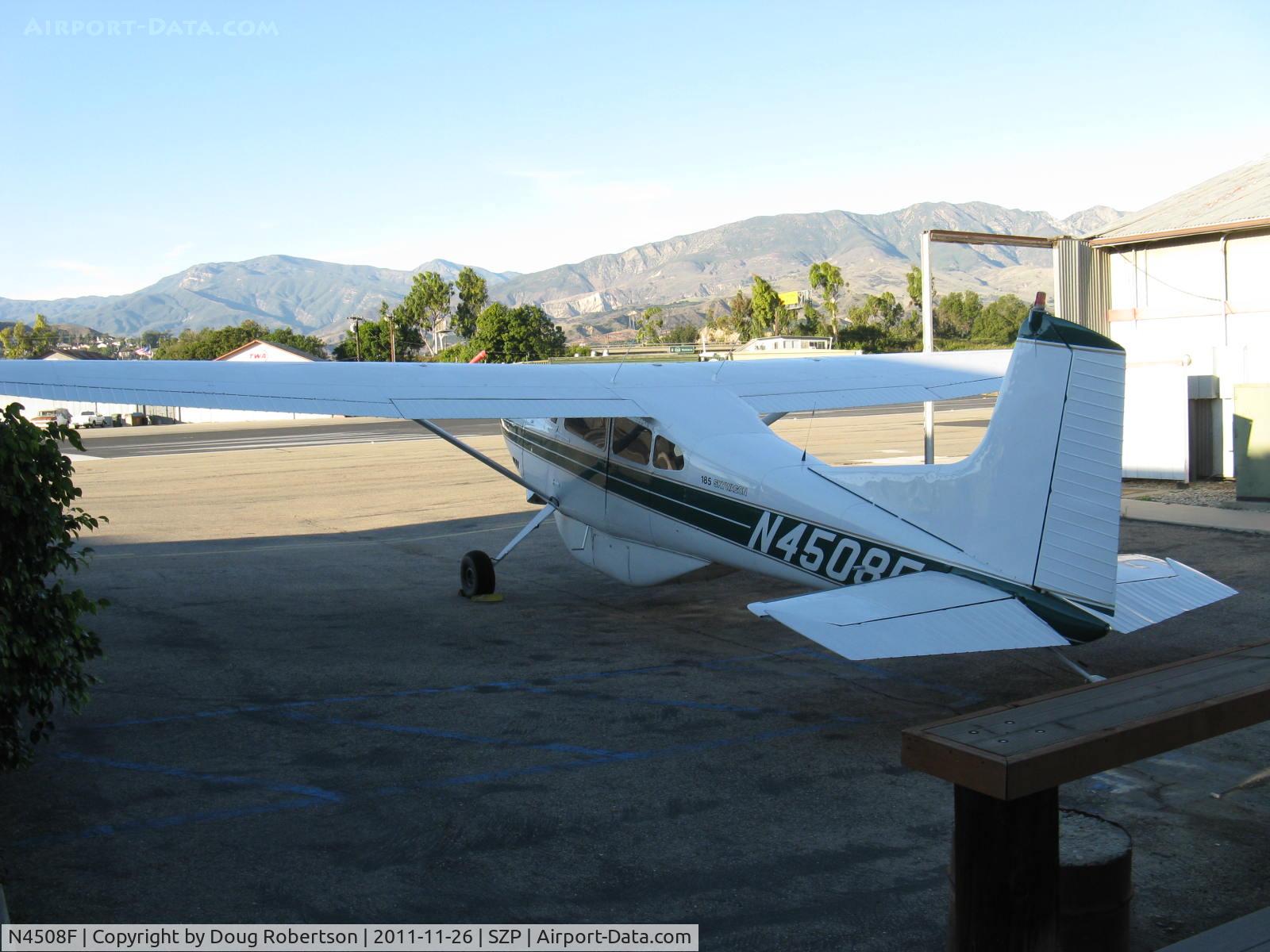 N4508F, 1966 Cessna 185E Skywagon C/N 185-0990, 1966 Cessna 185E, Continental O-470-F 260 Hp, 84 gallon long range tanks, 6 place