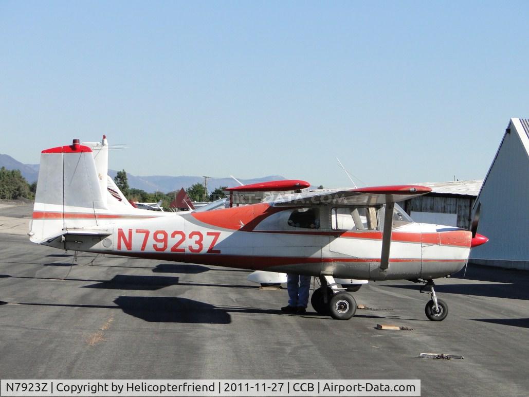 N7923Z, 1963 Cessna 150C C/N 150-60023, Just flew in from Nevada and parked in transient parking