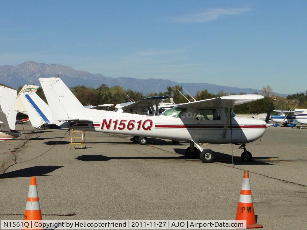 N1561Q, 1971 Cessna 150L C/N 15072861, Parked in the east parking area