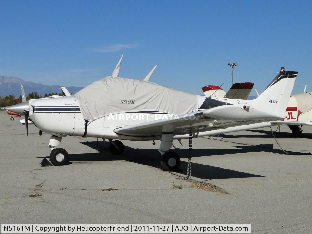 N5161M, 1978 Beech C23 Sundowner 180 C/N M-2039, Parked in the east parking area