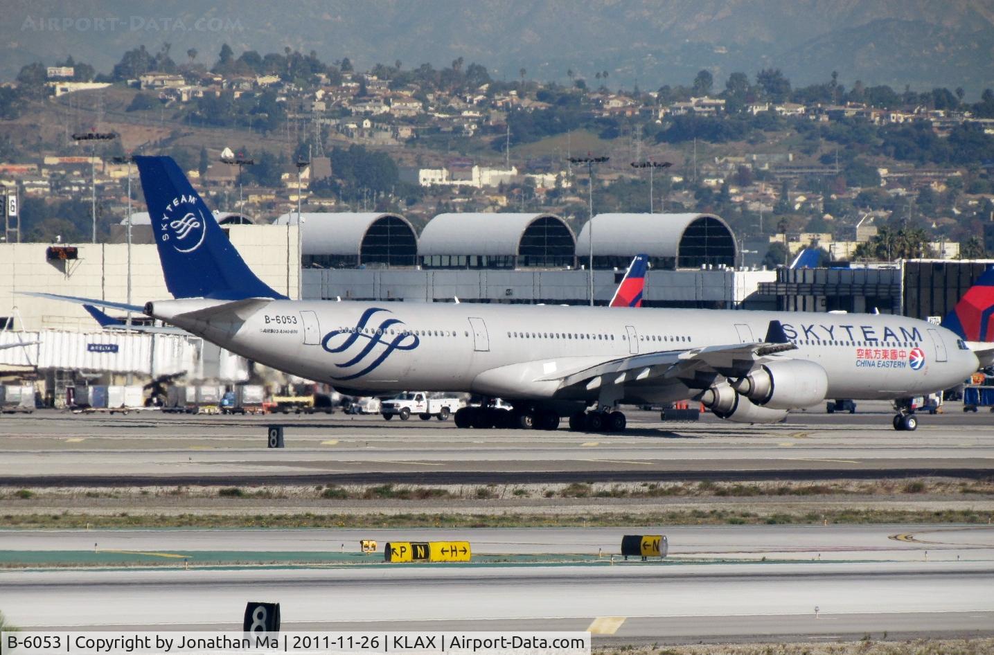 B-6053, 2004 Airbus A340-642 C/N 577, China Eastern A346 in Skyteam livery
