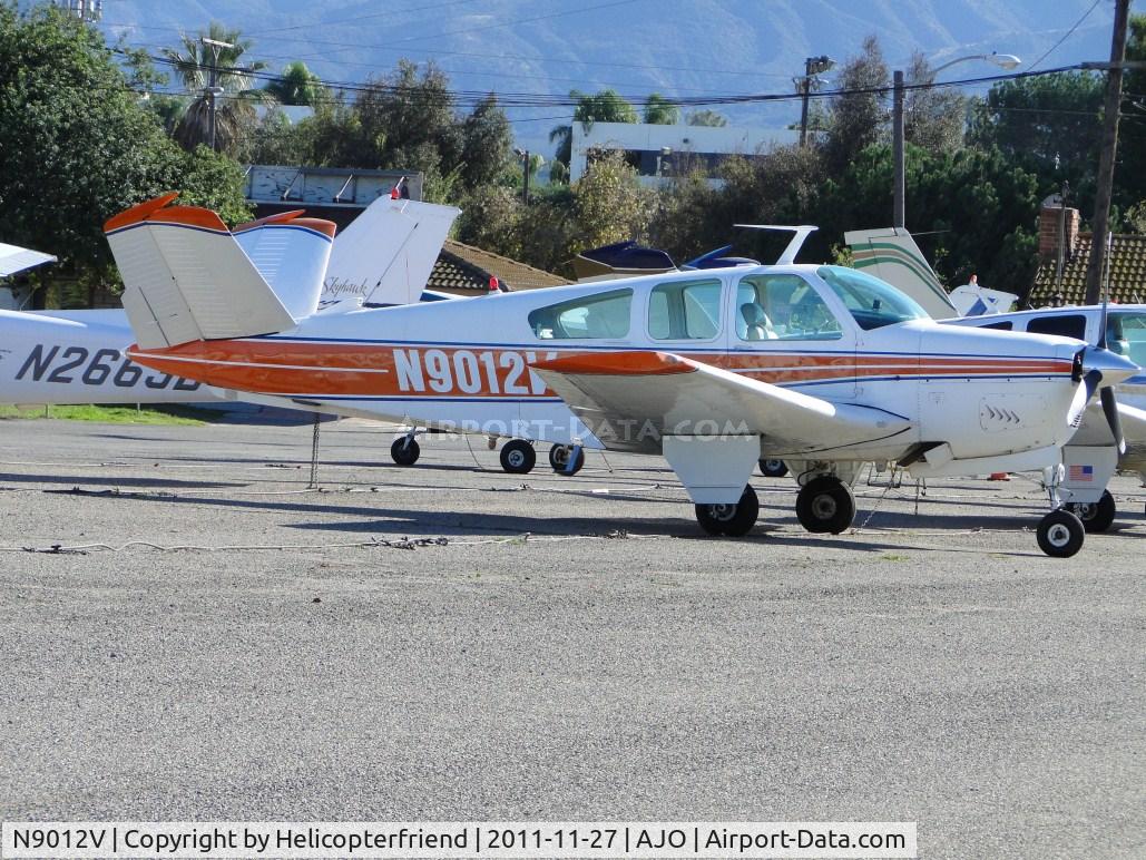 N9012V, 1969 Beech V35A Bonanza C/N D-9002, Parked