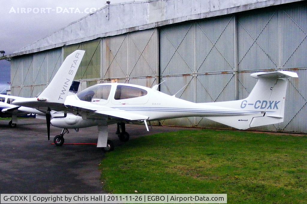 G-CDXK, 2006 Diamond DA-42 Twin Star C/N 42.136, Privately owned