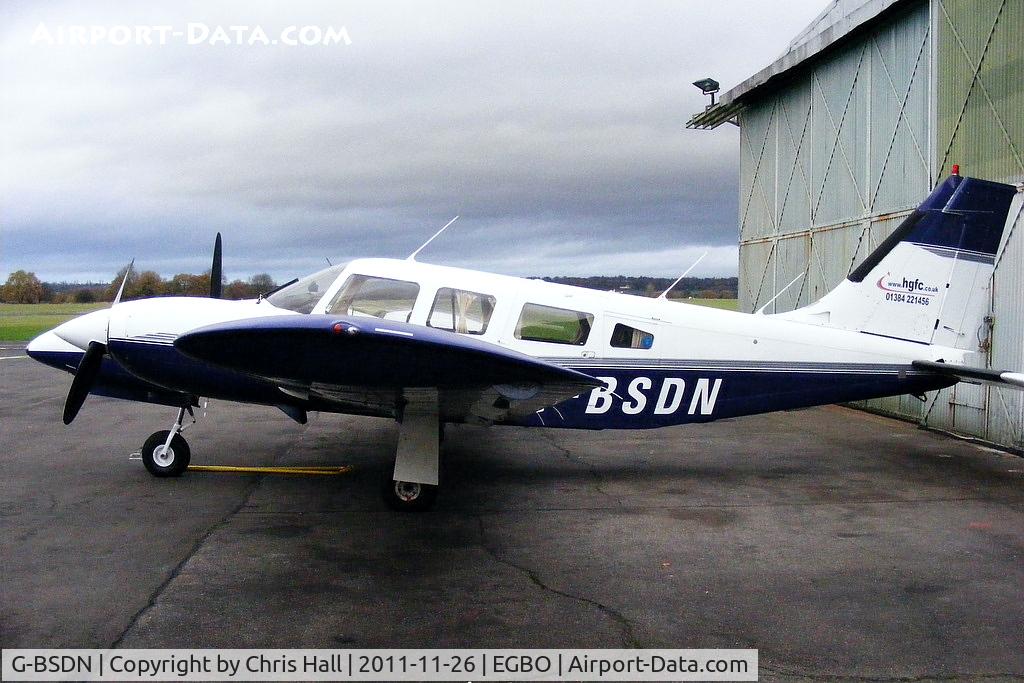 G-BSDN, 1979 Piper PA-34-200T Seneca II C/N 34-7970335, Jetstream Executive Travel Ltd