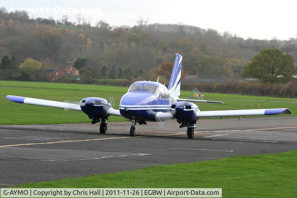 G-AYMO, 1965 Piper PA-23-250 Aztec C/N 27-2995, privately owned