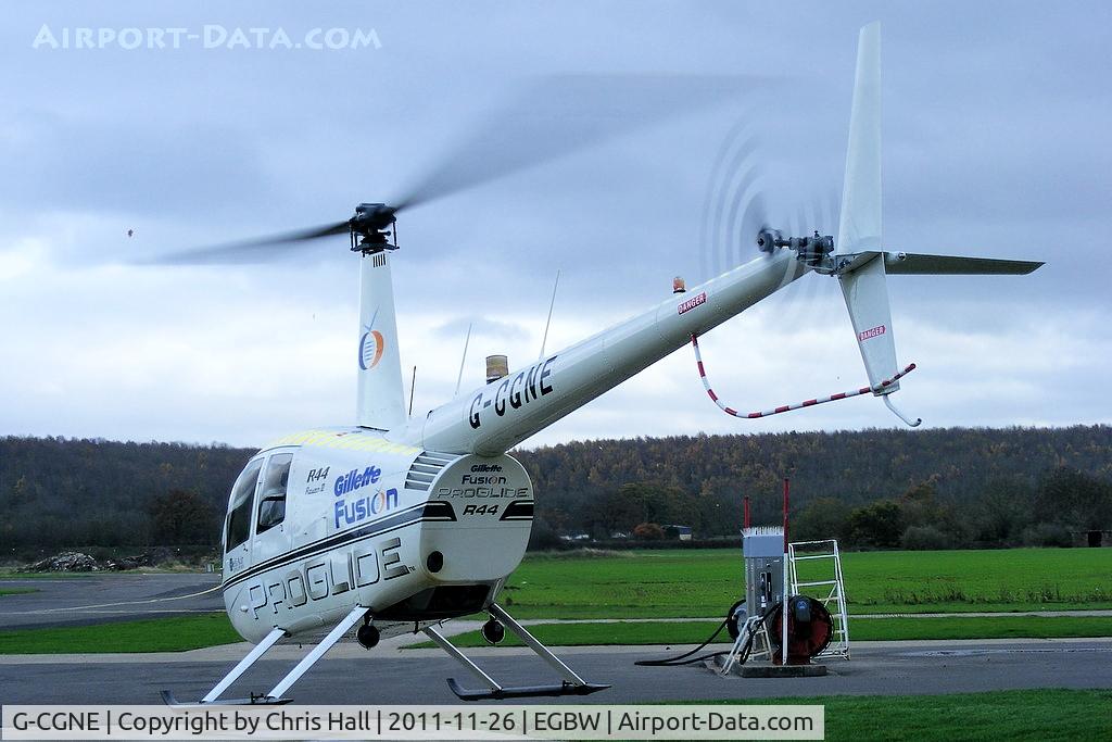 G-CGNE, 2010 Robinson R44 Raven II C/N 12952, Sandaris Ltd