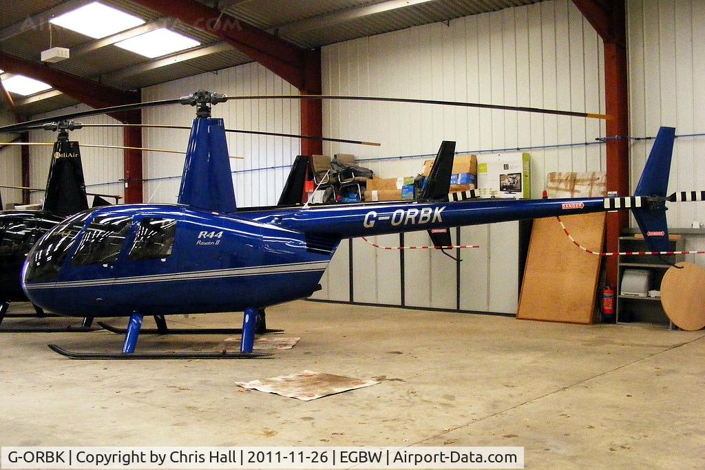 G-ORBK, 2003 Robinson R44 Raven II C/N 10213, T2 Technology Ltd