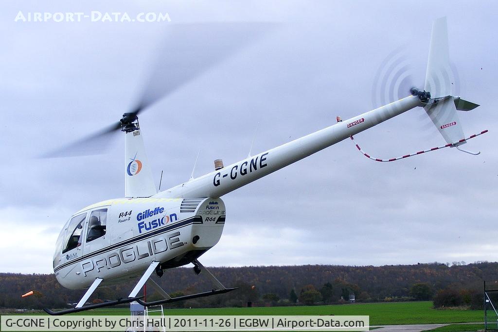 G-CGNE, 2010 Robinson R44 Raven II C/N 12952, Sandaris Ltd