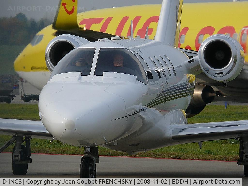 D-INCS, 2001 Cessna 525 CitationJet CJ1 C/N 525-0466, Bizair Flug 