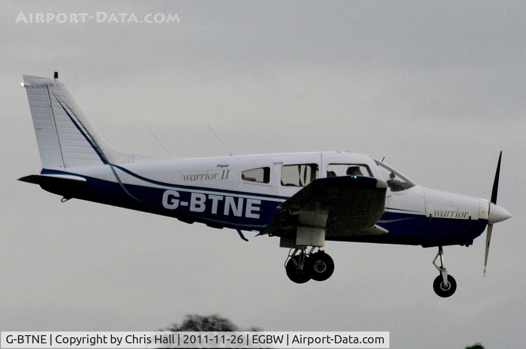 G-BTNE, 1981 Piper PA-28-161 C/N 28-8116212, Fly Welle Ltd